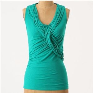 Anthropologie | Detailed green top